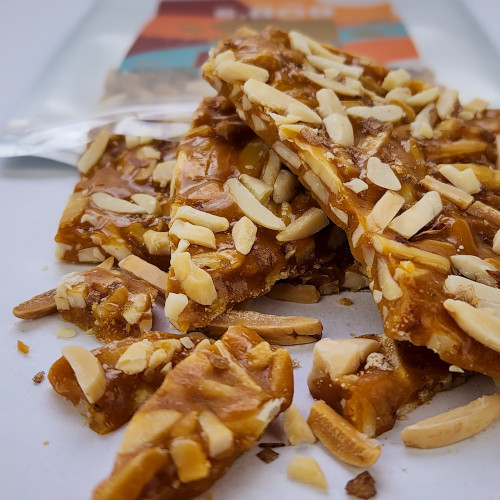 Almond & Smoked Sea Salt Brittle brittle